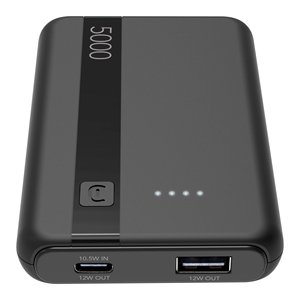 Batterie externe noire (Batteria 5000mAh) Power Delivery PBENTRY5000K - Product Image 1