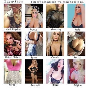 Silicone Breastplate B-G Cup High/<strong>Round</strong> Collar Silicone Breast Forms for Crossdresser Drag Queen - Product Image 5
