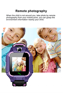 <span class=keywords><strong>Montre</strong></span> Connectée Enfant Z6 Appel Téléphonique GPS Traceur LBS Anti-Perte Bracelet Intelligent 2G <span class=keywords><strong>Montre</strong></span>-Bracelet pour Enfants IP67 SOS Q19 - Product Image 6