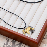 Collier pendentif cheval pour femme, bijoux minimalistes tendance, vente en gros