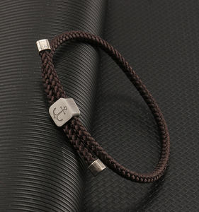 <span class=keywords><strong>2022</strong></span>ผู้ผลิตจีนผู้ขายแฟชั่นไนลอนสีน้ำตาลสีปรับกำไลข้อมือสร้อยข้อมือ - Product Image 5