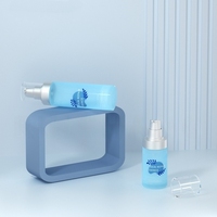Flacon pompe sans air personnalisé en usine, 50 ml, 100 ml, flacons sans air, emballage de soins de la peau pour hommes, luxe, 1 oz, flacons pompe pour crème pour le visage, sérum