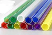 Tube rond en acrylique extrudé LEZ, transparent, diamètre 16-1000 mm, épaisseur de paroi 2-5 mm, services de découpe et d'extrusion disponibles