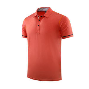 <span class=keywords><strong>Polo</strong></span> personnalisé vierge en fibre de soie glacée pour uniforme de travail, entraînement sportif, course à pied, golf, avec logo brodé, pour hommes - Product Image 3
