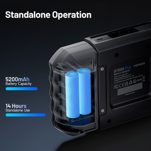 TOPDON BT600 Plus 3,5 Zoll Unterstützt 10-Satz-Datenprotokollierung Mit Sofortiger Thermodruckfunktion Eingebauter Akku Autobatterietester - Product Image 6