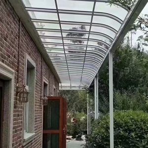 <span class=keywords><strong>Abri</strong></span> <span class=keywords><strong>de</strong></span> pluie <span class=keywords><strong>en</strong></span> alliage d'aluminium <span class=keywords><strong>de</strong></span> style nouveau, associé à un auvent <span class=keywords><strong>de</strong></span> <span class=keywords><strong>jardin</strong></span> <span class=keywords><strong>en</strong></span> polycarbonate, adapté aux garages et aux parasols familiaux - Product Image 4