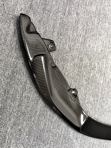 Spoiler avant de voiture aspect fibre de carbone + séparateur latéral style MP pour BMW F80 F82 F83 M3 M4 2015~2020 - Product Image 5