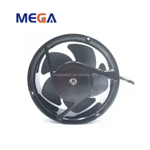 Round DC axial cooling fan with high air volume 12v fan