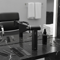 Souffleur d'air comprimé portable sans fil Turbo à long manche pour barbier, séche-cheveux Airtouch, puissant ventilateur à jet d'air comprimé