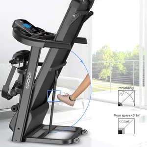 HAC-T14 Höhe Qualität Manuelle Neigung Home faltbare motorisierte elektrische Laufband Gym Fitness Office Walker Laufband