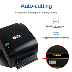 Impresora de Etiquetas de Código de Barras Térmica de Alta Definición TSC T-4503E [Con Cortador] de 300 DPI para Impresión de Etiquetas de Nombre - Product Image 6