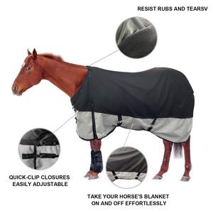 <b>Waterproof</b> and Breathable Horse <b>Blanket</b> Horse Equipment Blankest Suitable for Horse Outdoor Riding - Product Image 5