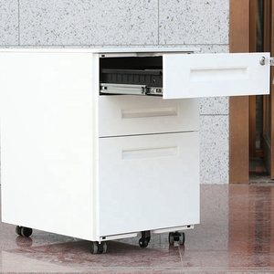 Muebles de Almacenamiento para Hogar, Oficina, Dormitorio y Escuela, de Gran Capacidad, Desmontables, con Tres Cajones y Protección por Contraseña, Venta al Por Mayor de Fábrica de Acero - Product Image 4