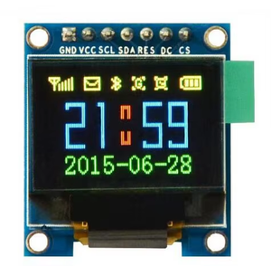 0,95 Zoll 7-Pin Vollfarbiges 65K Farb-<span class=keywords><strong>SSD1331</strong></span> <span class=keywords><strong>OLED</strong></span>-Display 3,3V 5V Serielles SPI Kleines LCM-Modul - Product Image 4