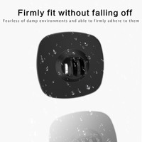 Kit de Base Adhesiva Flexible para Cámara, Soporte Adhesivo para Casco en Superficies Curvas para GoPro Hero 14/13, DJI Action 5 Pro, Insta360 X5