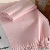 Écharpe longue respirante en laine 100% pour l'automne et l'hiver, style britannique, protection du cou, cadeau d'anniversaire pour homme et femme
