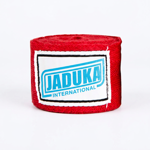 Vendas de Boxeo Rojas Transpirables de Algodón para Entrenamiento de Boxeo con Color y Logotipo Personalizados Unisex 2M-4M - Product Image 1