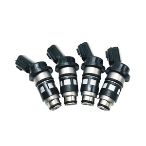 ระบบหัวฉีดน้ำมันเชื้อเพลิงเครื่องยนต์รถยนต์ หัวฉีดน้ำมันเบนซิน JS50-1 JS501 1660073C90 16600-73C90 สำหรับ Almera I 1.4L <span class=keywords><strong>Primera</strong></span> P10 1.6L - Product Image 1