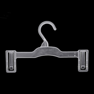 Cintre polyvalent <span class=keywords><strong>de</strong></span> 26cm en plastique Clip puissant Fond translucide Essentiel <span class=keywords><strong>Organisation</strong></span> <span class=keywords><strong>de</strong></span> la garde-robe <span class=keywords><strong>de</strong></span> la maison Tissu pour femmes PC - Product Image 3