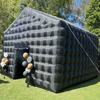 Tente à bulles gonflable 3m 4m 5m avec souffleur à canal, tente à bulles gonflable en PVC, globe transparent, dôme igloo transparent