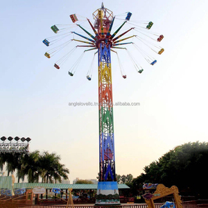 Parque de atracciones Fabricante Challenger Rotation Tower Ride Swing Sky Flyer Screamer Flying Tower Rides - Product Image 1