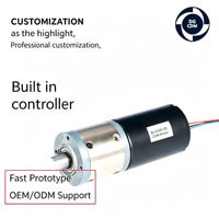CDM BL4260I-GB 42mm Mikro Bürstenloser DC-Getriebemotor mit Integriertem Treiber Geräuscharm für AGV & Medizinische Geräte