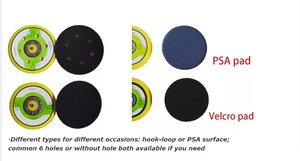 แผ่นขัดกระดาษทราย<span class=keywords><strong>2</strong></span> <span class=keywords><strong>3</strong></span> 4 5 6นิ้ว,แผ่นดิสก์สำหรับขัดกระดาษทรายไฟฟ้าเครื่องขัดรูทรายแผ่นขัดพื้นไม้ตะขอและห่วง - Product Image 5