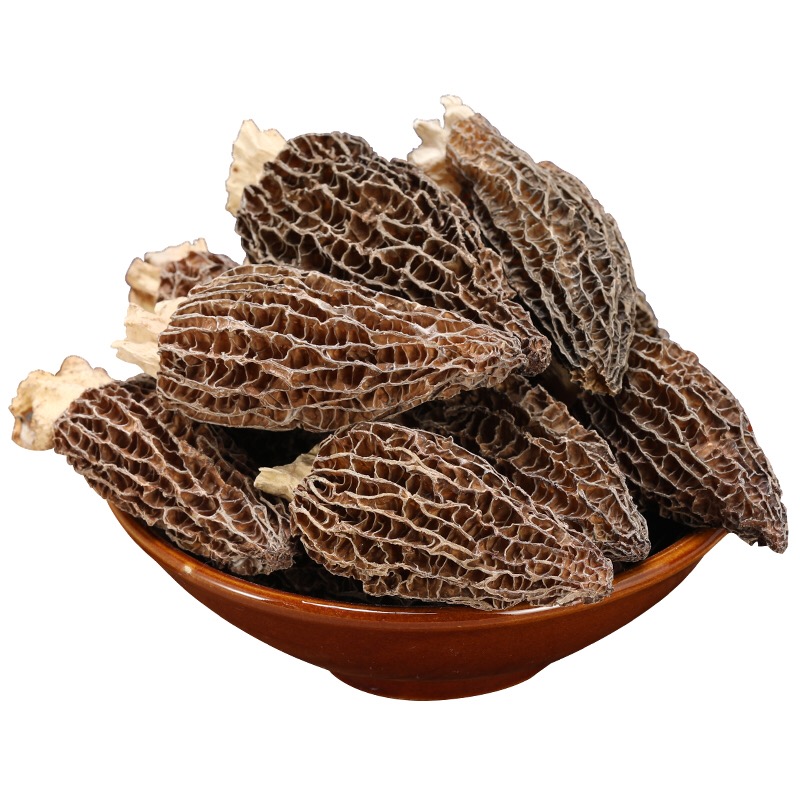 Çin toptan mantar Morel Mushroom' siyah Morel mantar