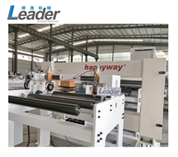 Extrusora de un Solo Tornillo Leader Machinery con PLC, Tornillo de 120 mm de Acero 38CrMoALA, Capacidad de 300-500 kg/h para Láminas de PET, Empaque de Alimentos y Muebles
