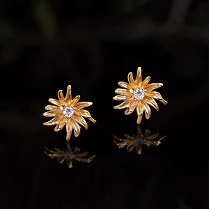 RE195-E130-0742G Fashion <b>Stud</b> <b>Earrings</b> - Product Image 3