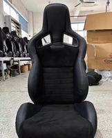 Siège baquet modifié de haute qualité Recaro CS avec dossier réglable pour BMW Classic E30 E34, adaptable aux voitures d'époque.