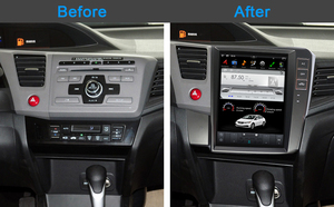 วิทยุติดรถยนต์ระบบนำทาง GPS มัลติมีเดีย PX6 ยอดขายสูงสุด รองรับ Car Play เล่นวิดีโอ สำหรับรถยนต์ HONDA CIVIC พวงมาลัยซ้าย ปี 2012- พร้อม DSP/บลูทูธ 5.0 - Product Image 3