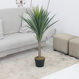 Alberi di Yucca Artificiali in Plastica con <span class=keywords><strong>Foglie</strong></span> Realistiche, Vaso Alto 90cm, Albero Artificiale Ecologico di Alta Qualità per Casa <span class=keywords><strong>e</strong></span> Ufficio - Product Image 2
