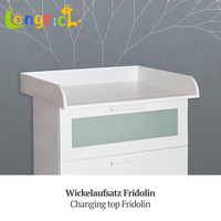 Table à langer en bois à fixer sur commode, pour chambre de bébé, usage domestique, station de change pour nourrissons