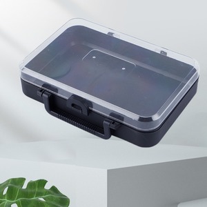 Transparent Plastic Storage <b>Box</b> Rectangle <b>With</b> <b>Lid</b> Hardware Accessories Packaging 3600 High Pvc Pet Pp Material - Product Image 3