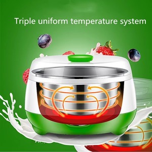 Yaourtière automatique mini, machine à yaourt domestique, outils de fabrication de yaourt DIY, appareils de cuisine, appareils à yaourt avec réservoir en acier inoxydable - Product Image 6