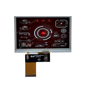 עיצוב חדש 4.3 אינץ 480*272 250 nits tft lcd 40 pin ממשק rgb