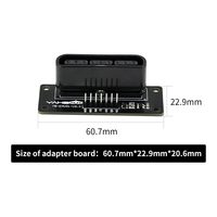 Control Remoto Yahboom 2.4G PS2 con Batería AAA Incluida para Robot, Coche Inteligente
