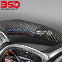 BSD Carbon pour BMW F06 GT Gran Coupé M6 650i Custom Real LED Racing Volant en fibre de carbone BSD Custom LED Volant
