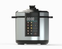 Cuisinière électrique à pression haute efficacité, cuisson en une seule potence pour soupes, riz, ragoûts de viande, usage domestique