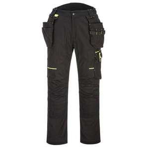 PORTWEST - T706BKR48 WX3 Eco stretch Holster pantalón negro-EAN 5036108357383 PANTALONES DE TRABAJO PERFORMANCE WORK PANTALONES - Product Image 1