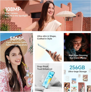Honor 200 Lite Versione Globale Smartphone 5G, Display AMOLED 6.7" 120Hz, Fotocamera 108MP, 8GB+256GB, 4500mAh, Ultra Sottile, Telefono <span class=keywords><strong>Cellulare</strong></span> Sbloccato - Product Image 2