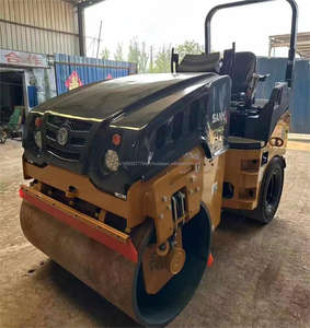 รถบดถนนมือสองยี่ห้อ Sany ผู้ผลิตจีนเครื่องยนต์ดีเซลหนอนผีเสื้อสินค้าขายดีในสภาพดี - Product Image 5