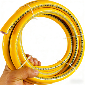 <span class=keywords><strong>Manguera</strong></span> de Gas de PVC Trenzada de 3 Capas de Fibra, Naranja, 5/16" 3/8", para Cilindros de Gas, GLP, Barbacoa - Product Image 1