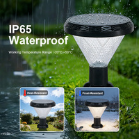Lampe solaire de jardin KCD OEM, blanc chaud, sans fil, DC 24v, rechargeable, mini, ronde, LED, prix raisonnable, 5w 10w 20w 60w