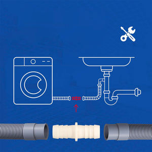 25x20ท่อประกอบเครื่องซักผ้าข้อต่อท่อระบายน้ำ - Product Image 4