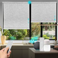 Stores enrouleurs motorisés électriques intelligents à télécommande, occultants, imperméables, pare-soleil, sur mesure, pour intérieur et extérieur
