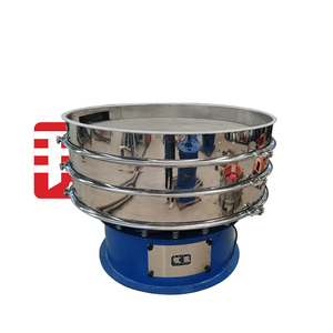 High Efficiency Vertical Vibrating Motor Food Processing Filter Screen Machine with 2-500 Mesh - Product Image 5