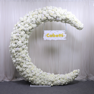 <span class=keywords><strong>Couture</strong></span> the Finest Floral Desig Artificielle Mariage Fleur Arche Toile de Fond 8ft * 8ft Arrangement Floral Multi Rose Hortensia Arch - Product Image 4