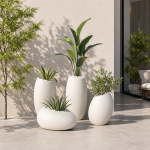 Custom <b>Large</b> Artificial Indoor <b>Plants</b> with Decorative Pots | Faux <b>Plant</b> Set for Hotel, Office, Mall & Interior Design Projects - Product Image 3